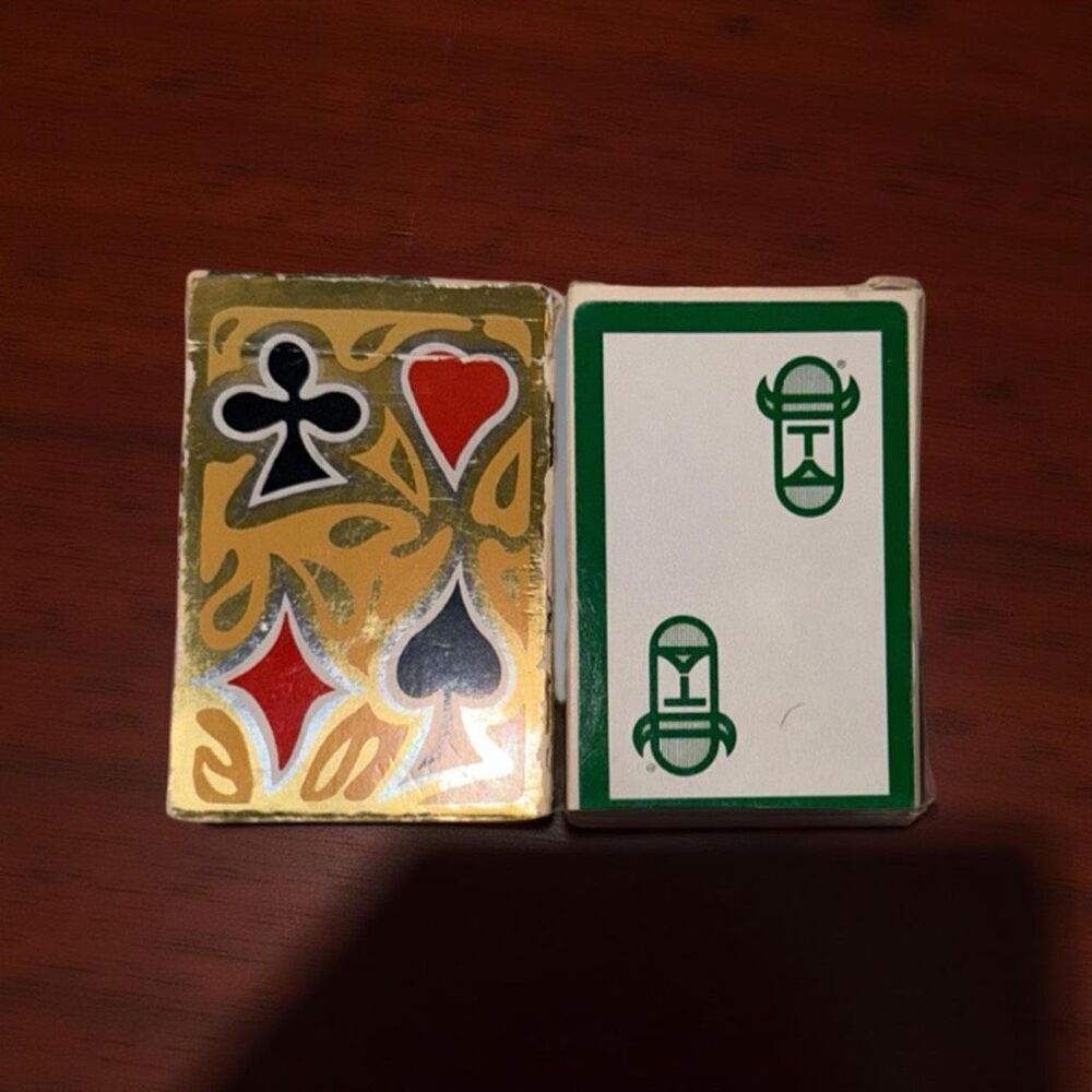 2 Vintage Playing Card Decks “Brown & Biglow”